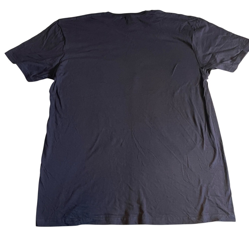 Gildan‎ Softstyle Navy Blue Papi Puerto Rico Flag Graphic T-Shirt Mens Large - Picture 2 of 6